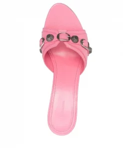 ( Positively Conscious ) Balenciaga Sandales En Cuir 5081 SWEET PINK/ AGE NIK -Vente magasin Balenciaga 17729931 38106919 600