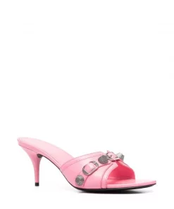 ( Positively Conscious ) Balenciaga Sandales En Cuir 5081 SWEET PINK/ AGE NIK -Vente magasin Balenciaga 17729931 38107307 600