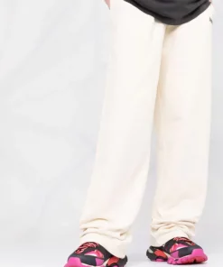 ( Positively Conscious ) Balenciaga 0896 CREAM/BK/BLUE W Pantalon De Jogging à Logo Brodé Homme -Vente magasin Balenciaga 17729939 fe0a6f43 4248 4ae1 a32b e719b8445319 600