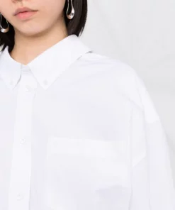 ( Positively Conscious ) Balenciaga Chemise à Détail Noué Femme -Vente magasin Balenciaga 17729955 53312cf3 03b9 4a75 90ad d346d67fe864 600