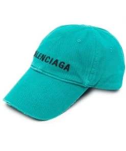 ( Positively Conscious ) Balenciaga Casquette à Logo Brodé Homme