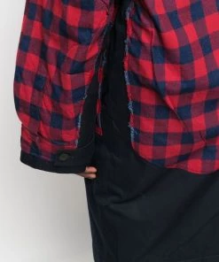 ( Positively Conscious ) Balenciaga Manteau Patched à Carreaux 0806 NAVY 11 ( Positively Conscious ) Balenciaga Manteau Patched à Carreaux 0806 NAVY -Vente magasin Balenciaga 17730481 39253213 600