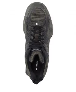 ( Positively Conscious ) Balenciaga Baskets X-Pander à Empiècements En Mesh 3135 GREEN/DARK GREEN -Vente magasin Balenciaga 17730485 37830665 600