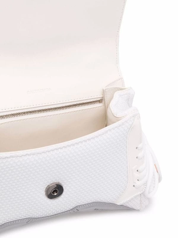 ( Positively Conscious ) Balenciaga 7190 -WHITE/ ORANGE Petit Sac à Main Sneakerhead Femme 8 ( Positively Conscious ) Balenciaga 7190 -WHITE/ ORANGE Petit Sac à Main Sneakerhead Femme – Image 6