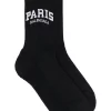 ( Positively Conscious ) Balenciaga Chaussettes De Tennis à Logo Intarsia Homme