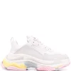 ( Positively Conscious ) Balenciaga Baskets Triple S 7541 YE/PINK/BLU/GRE/W/BK -Vente magasin Balenciaga 17730520 37987250 600