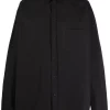 ( Positively Conscious ) Balenciaga Chemise à Logo Imprimé Homme