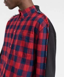 ( Positively Conscious ) Balenciaga Chemise à Carreaux Homme -Vente magasin Balenciaga 17730542 8f9f477e 3a78 47aa a3a8 9bfb3dc1c77a 600