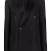 ( Positively Conscious ) Balenciaga 0100 -BLACK W Veste Shrunk Tuxedo à Boutonnière Croisée Femme -Vente magasin Balenciaga 17730553 6dd1f55c efc4 405c b1b1 61dd1d2fde59 600