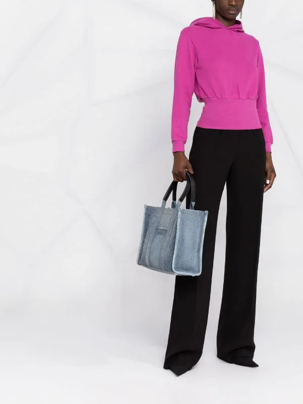 ( Positively Conscious ) Balenciaga Sac Banane Hardware En Jean Femme 4 ( Positively Conscious ) Balenciaga Sac Banane Hardware En Jean Femme – Image 2