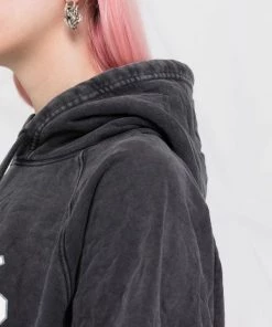 ( Positively Conscious ) Balenciaga Hoodie Oversize à Logo Imprimé Femme -Vente magasin Balenciaga 17730637 39155451 600