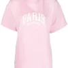 ( Positively Conscious ) Balenciaga T-shirt à Logo Imprimé Femme