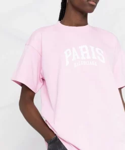 ( Positively Conscious ) Balenciaga T-shirt à Logo Imprimé Femme -Vente magasin Balenciaga 17730668 39198078 600