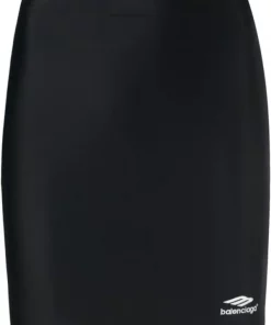 ( Positively Conscious ) Balenciaga Minijupe à Coupe Stretch Femme