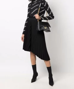 ( Positively Conscious ) Balenciaga Sac Porté épaule Downtown 1090 BLACK BLACK -Vente magasin Balenciaga 17730687 37737289 600