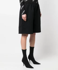( Positively Conscious ) Balenciaga Short De Sport En Coton Femme -Vente magasin Balenciaga 17730689 39672003 600
