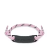 ( Positively Conscious ) Balenciaga Bracelet En Corde 5231 PINK/BLACK