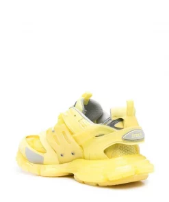 ( Positively Conscious ) Balenciaga Baskets à Design à Empiècements 7012 LG YELLOW/GREY/WHITE -Vente magasin Balenciaga 17731431 39159283 600