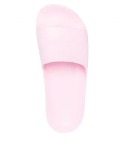 ( Positively Conscious ) Balenciaga 5300 LIGHT PINK Sandales à Logo Débossé Femme -Vente magasin Balenciaga 17731457 39160178 600