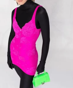 ( Positively Conscious ) Balenciaga 6840 LIPSTICK PINK Robe Courte à Fleurs En Jacquard Femme 10 ( Positively Conscious ) Balenciaga 6840 LIPSTICK PINK Robe Courte à Fleurs En Jacquard Femme -Vente magasin Balenciaga 17731482 39626669 600