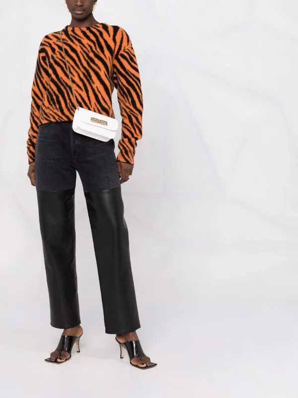 ( Positively Conscious ) Balenciaga Portefeuille Gossip à Bride En Chaîne 9016 OPTIC WHITE 4 ( Positively Conscious ) Balenciaga Portefeuille Gossip à Bride En Chaîne 9016 OPTIC WHITE – Image 2