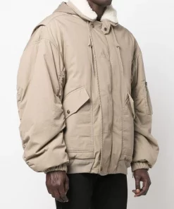 ( Positively Conscious ) Balenciaga Veste Bomber Matelassée à Capuche Homme -Vente magasin Balenciaga 17731511 39721995 600