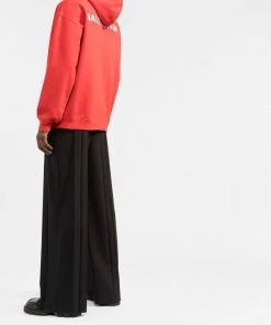 ( Positively Conscious ) Balenciaga Logo Drawstring Hoodie Homme -Vente magasin Balenciaga 17731520 39735768 600