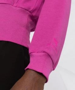 ( Positively Conscious ) Balenciaga 5556 DRK FUSCHIA/DRK FUS Hoodie Sporty B Tuck-In Femme -Vente magasin Balenciaga 17731523 39589695 600