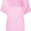 ( Positively Conscious ) Balenciaga T-shirt à Logo Paris 5000 -PINK