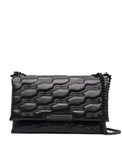 ( Positively Conscious ) Balenciaga 1000 -Black Sac à Bandoulière Triplet Matelassé Femme