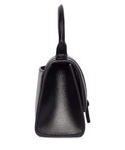 ( Positively Conscious ) Balenciaga 1000 -Black Sac Porté épaule Hourglass à Logo Femme -Vente magasin Balenciaga 17731550 38195840 600