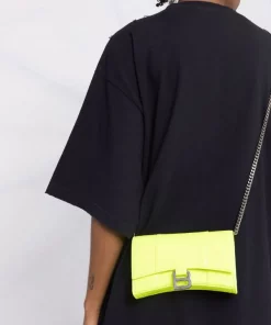 ( Positively Conscious ) Balenciaga Pochette Hourglass Femme -Vente magasin Balenciaga 17731569 37575247 600