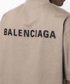 ( Positively Conscious ) Balenciaga T-shirt Droit à Logo Imprimé Homme 13 ( Positively Conscious ) Balenciaga T-shirt Droit à Logo Imprimé Homme -Vente magasin Balenciaga 17731644 39654830 600