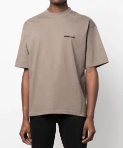 ( Positively Conscious ) Balenciaga T-shirt Droit à Logo Imprimé Homme 11 ( Positively Conscious ) Balenciaga T-shirt Droit à Logo Imprimé Homme -Vente magasin Balenciaga 17731644 39655729 600