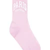 ( Positively Conscious ) Balenciaga Chaussettes Cities Paris 6977 -LIGHT PINK/ WHITE -Vente magasin Balenciaga 17731654 38878676 600