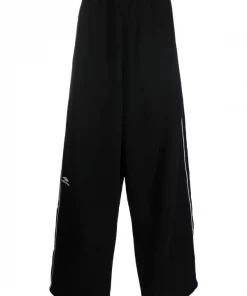 ( Positively Conscious ) Balenciaga Pantalon De Jogging Ample à Logo Brodé Femme