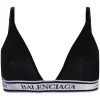 ( Positively Conscious ) Balenciaga Soutien-gorge à Bande Logo 1000 BLACK