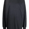( Positively Conscious ) Balenciaga T-shirt à Col Montant 1055 -WASHED BLACK