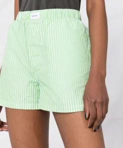 ( Positively Conscious ) Balenciaga 3048 GREEN/WHITE Short De Pyjama à Rayures Femme 10 ( Positively Conscious ) Balenciaga 3048 GREEN/WHITE Short De Pyjama à Rayures Femme -Vente magasin Balenciaga 17732020 d54db677 3838 4127 a812 a3736f693e71 600