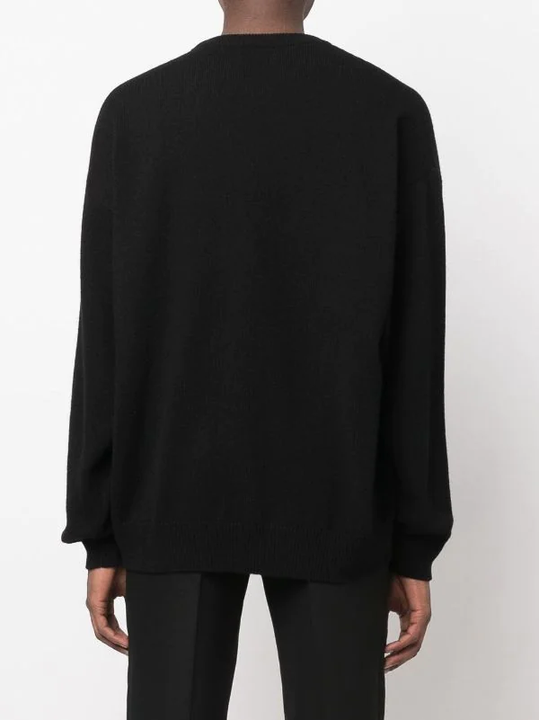 ( Positively Conscious ) Balenciaga Pull En Cachemire à Logo Imprimé Homme 6 ( Positively Conscious ) Balenciaga Pull En Cachemire à Logo Imprimé Homme – Image 4