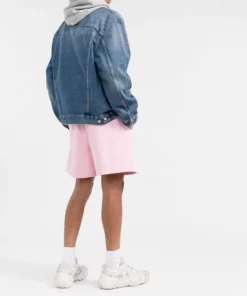 ( Positively Conscious ) Balenciaga Short De Sport à Slogan Imprimé 0201 BABY PINK/WHITE W -Vente magasin Balenciaga 17732029 09a62d24 9f03 44c3 81cc 7103dd19de45 600