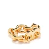 ( Positively Conscious ) Balenciaga 0027 SHINY GOLD Bague B à Détail De Chaîne Femme -Vente magasin Balenciaga 17732040 39414554 600