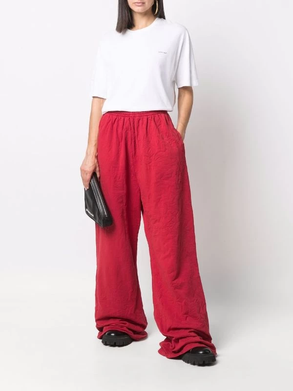 ( Positively Conscious ) Balenciaga Pantalon Ample à Taille Mi-haute Femme 4 ( Positively Conscious ) Balenciaga Pantalon Ample à Taille Mi-haute Femme – Image 2