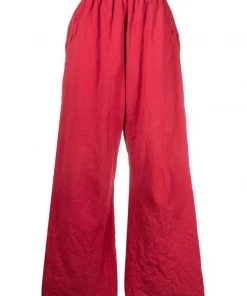 ( Positively Conscious ) Balenciaga Pantalon Ample à Taille Mi-haute Femme