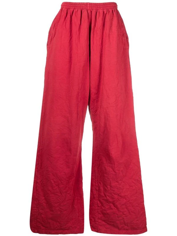 ( Positively Conscious ) Balenciaga Pantalon Ample à Taille Mi-haute Femme 3 ( Positively Conscious ) Balenciaga Pantalon Ample à Taille Mi-haute Femme