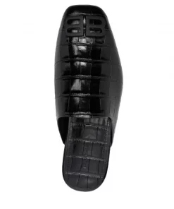 ( Positively Conscious ) Balenciaga Mules Cosy BB à Effet Peau De Crocodile Femme -Vente magasin Balenciaga 18035473 38639827 600