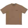 ( Positively Conscious ) Balenciaga T-shirt Oversize à Logo Imprimé 7761 TAUPE/BLACK