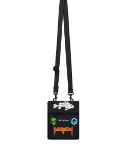 ( Positively Conscious ) Balenciaga Pochette Explorer à Bride Homme