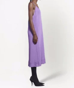 ( Positively Conscious ) Balenciaga Robe-nuisette En Maille Nervurée Femme -Vente magasin Balenciaga 18172768 38895080 600