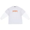 ( Positively Conscious ) Balenciaga 9012 DIRTY WHITE T-shirt Metal à Manches Superposées Homme -Vente magasin Balenciaga 18172806 39575086 600